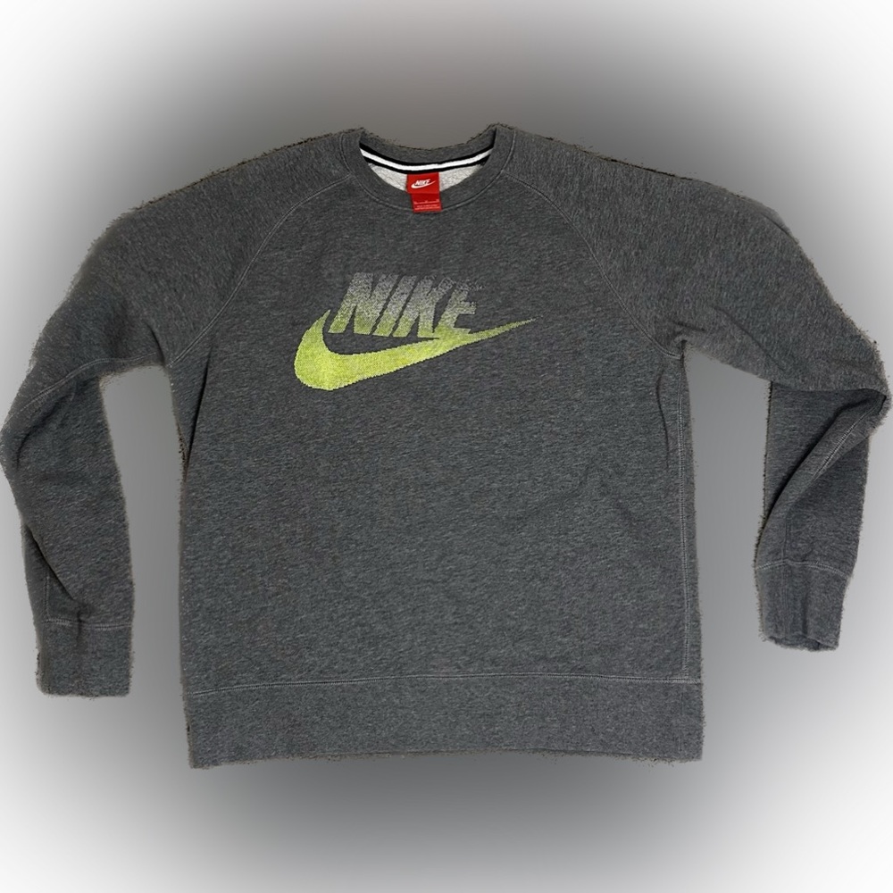 Nike Sweatshirt Gray Size M